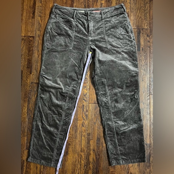 PILCRO The Wanderer Relaxed-Leg Corduroy Pants in Brown Size 31 - Picture 7 of 12